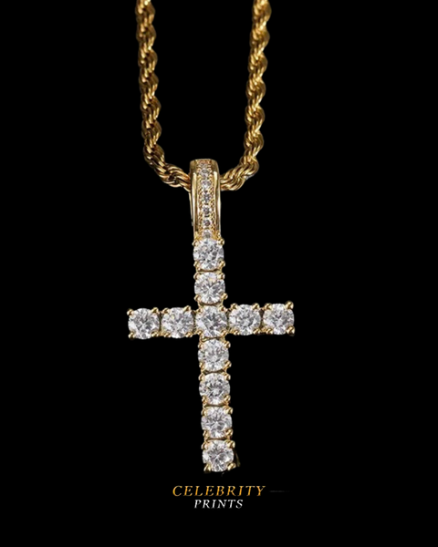 Gold Cross Pendant