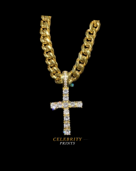 Gold Cross Pendant